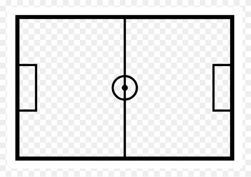 Football Pitch Clipart - Football, 