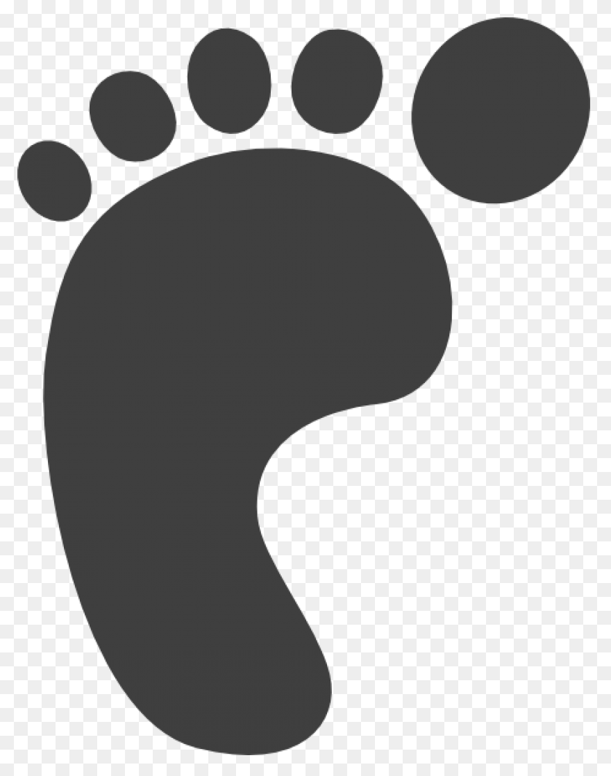 Footprint Clipart Transparent 1 - C