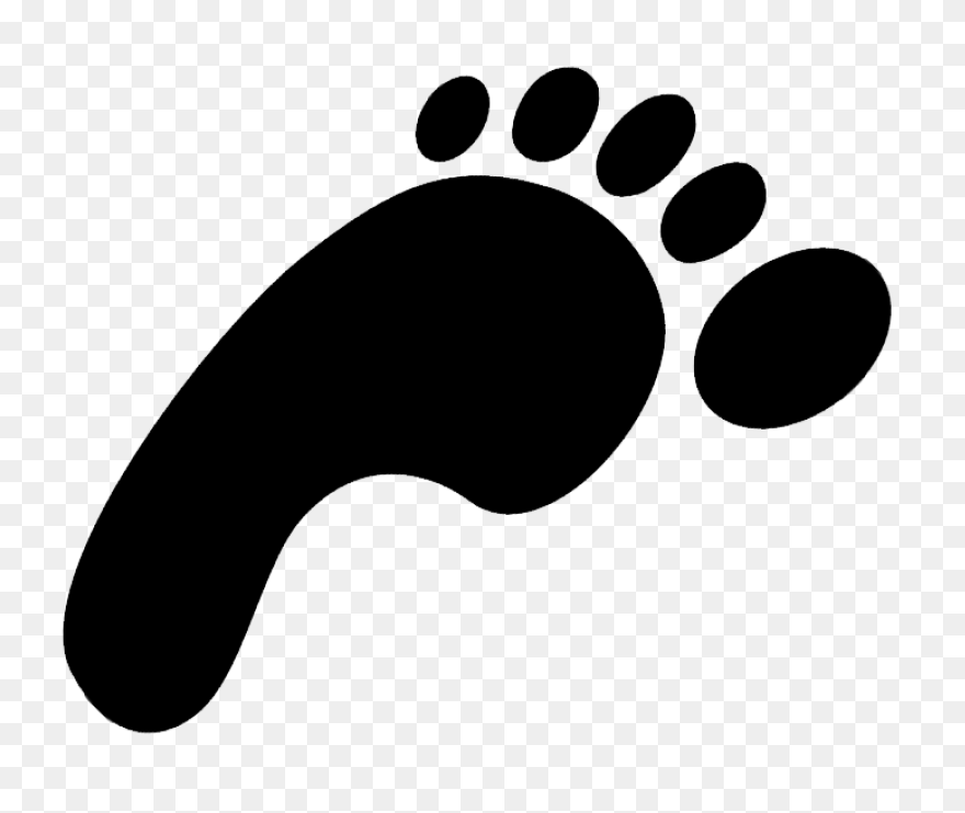 Footprint Clipart Transparent 1 - C