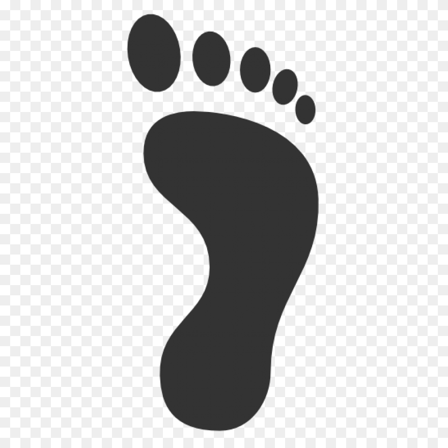 Footprint Clipart Transparent 1 - C