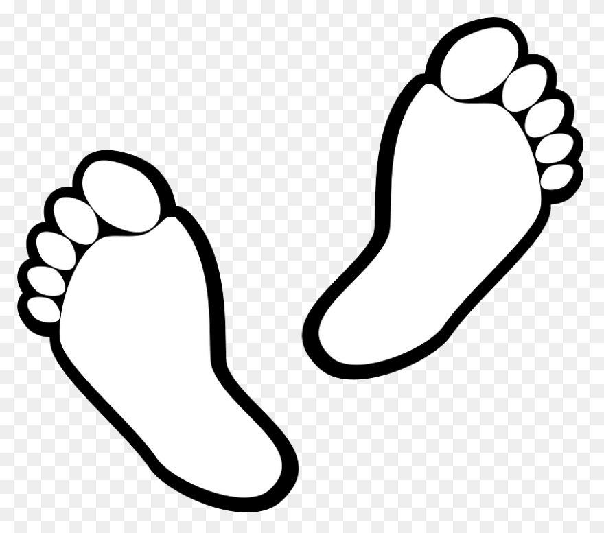 Footprint Clipart Transparent 1 - C