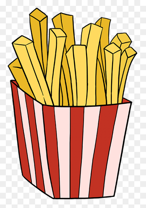 France Clipart Food Side - French F