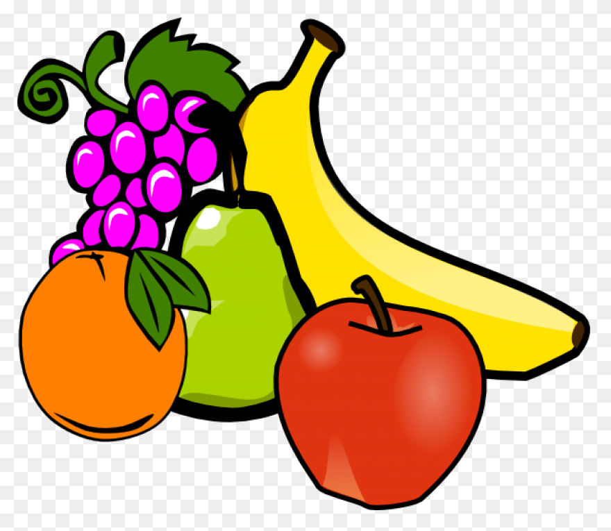 Fruit And Vegetables Clipart Fruit - Fruits And Vegetables