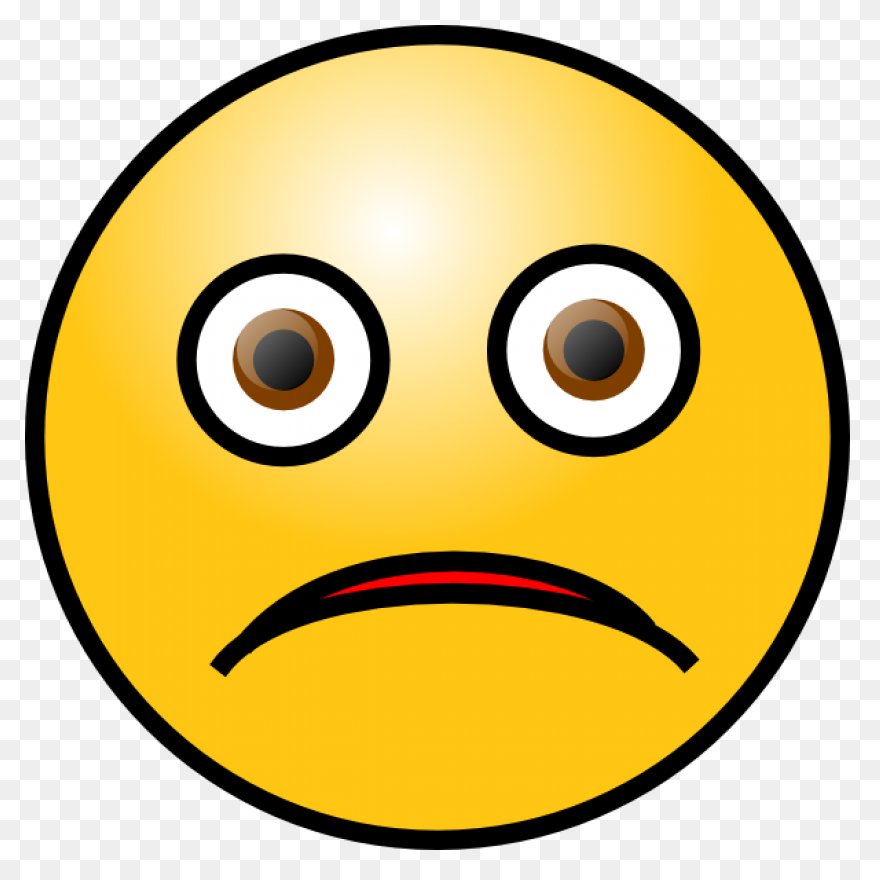 Brown Eyed Frown Clipart At - Frown