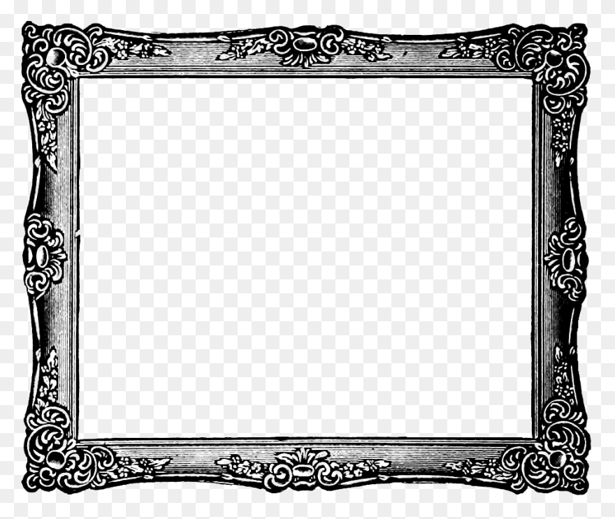 Picture Frame Frame Clipart - Mirro