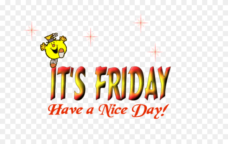 Yeah Its Friday Clip Art | Be Happy