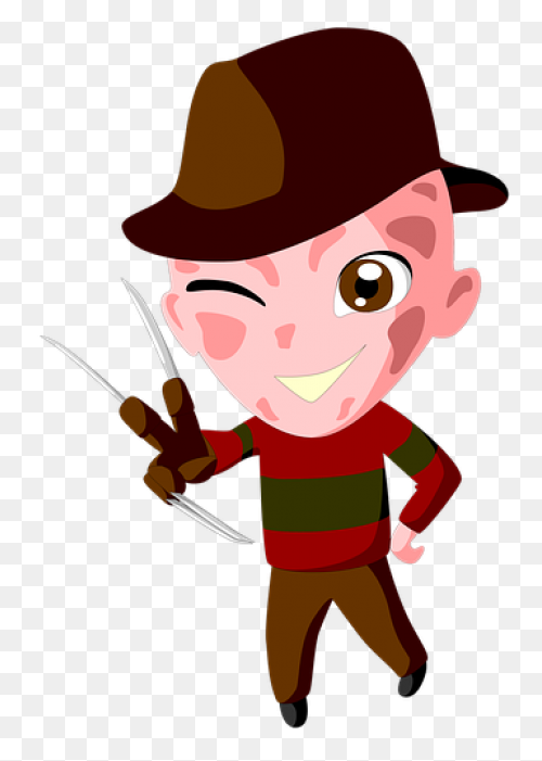 Freddy Krueger Sticker By Bun Leung