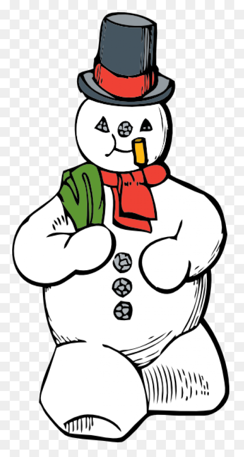 How To Draw Frosty The Snowman - Re