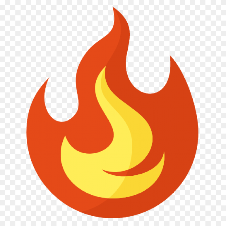 Logo Flame Bonfire - Logo De Llama 