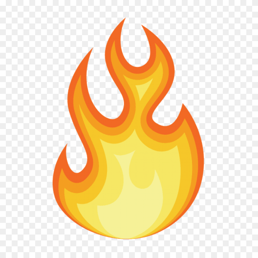 Logo Flame Bonfire - Logo De Llama 