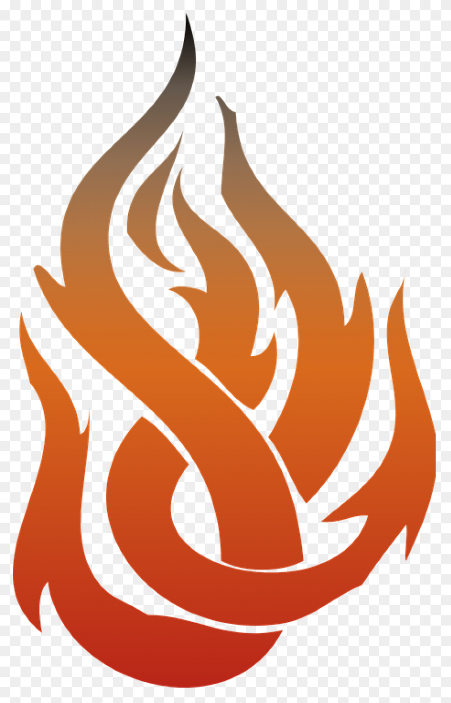Logo Flame Bonfire - Logo De Llama 