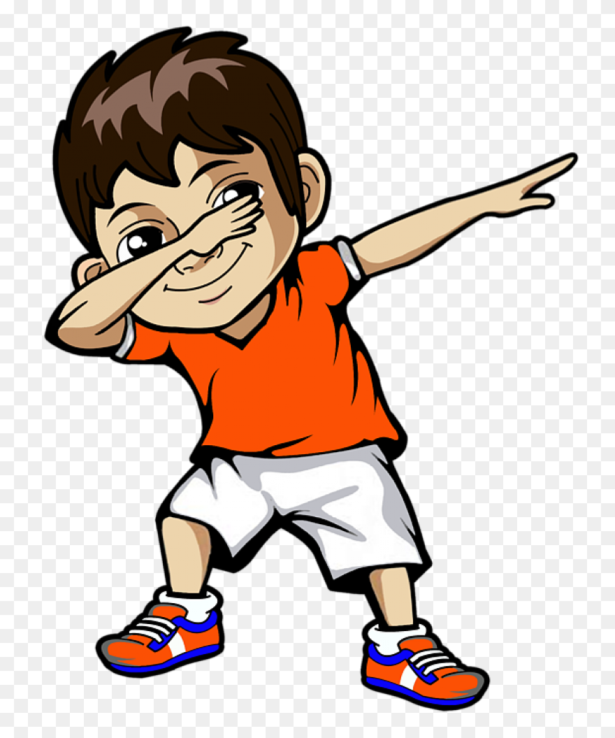 Dabbing Boy Dance Kid Cool - Funny Meme