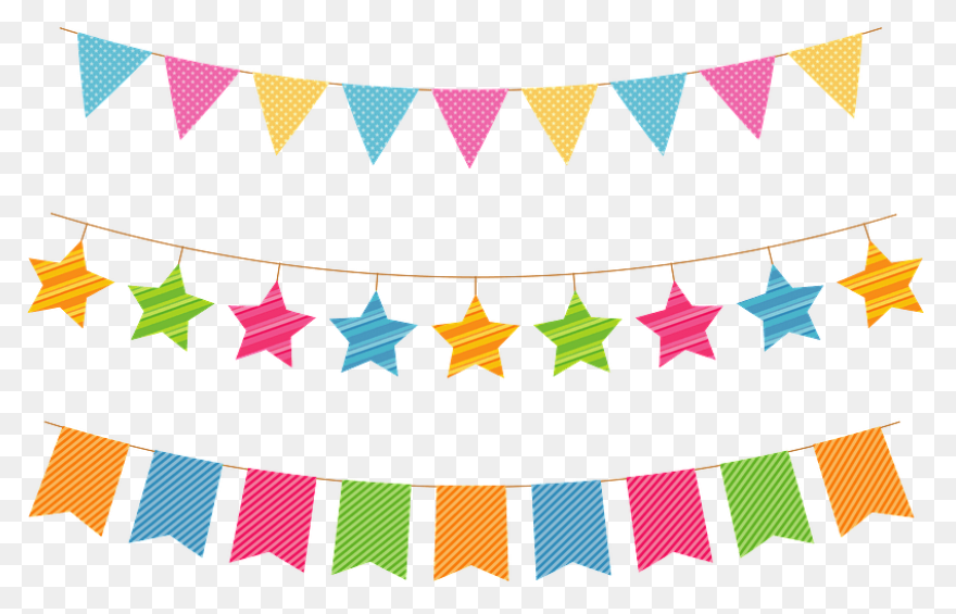 Felt Garland Png Clipart - Pom Pom 