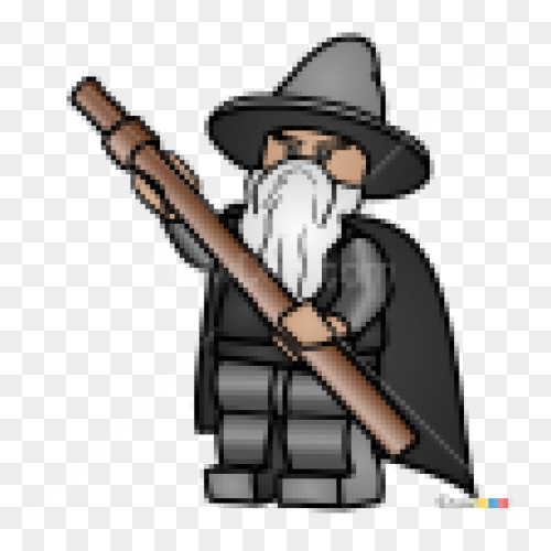How To Draw Gandalf - Step By Step 