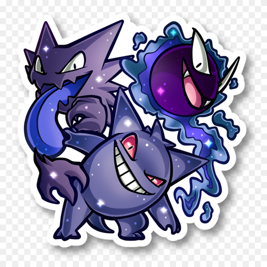 Gastly, Haunter, Gengar – Dextran