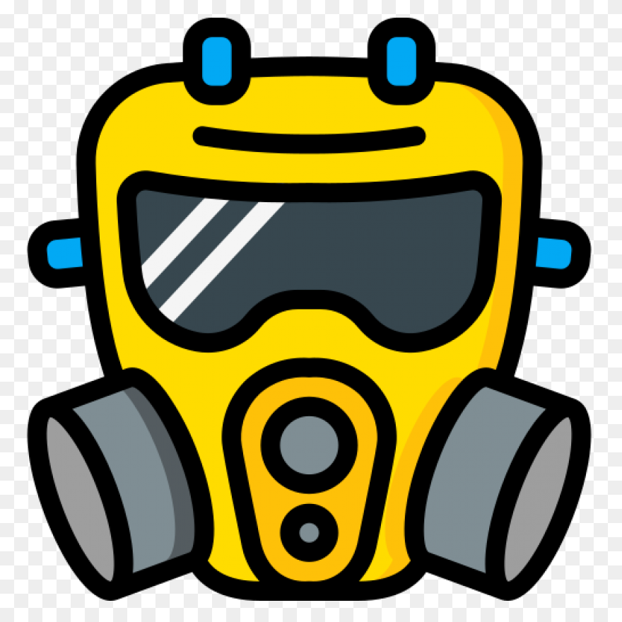 Printed Vinyl Gas Mask Skull | Stic
