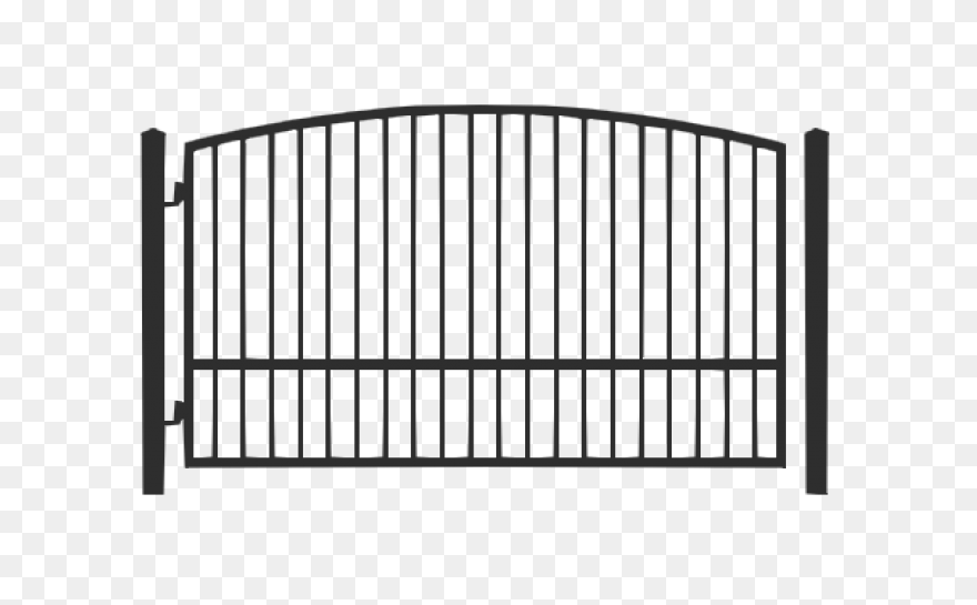 Quahog Asylum Gate - Gate Clipart -