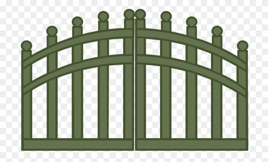 Quahog Asylum Gate - Gate Clipart -