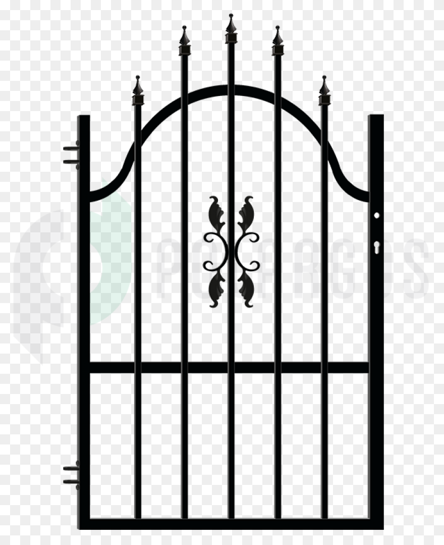 Quahog Asylum Gate - Gate Clipart -
