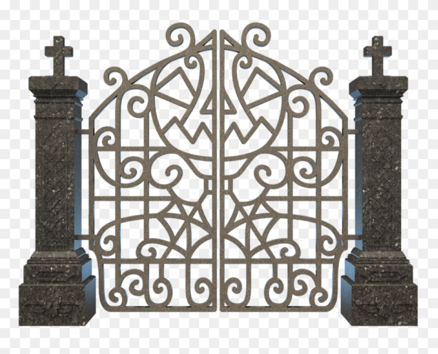 Quahog Asylum Gate - Gate Clipart -