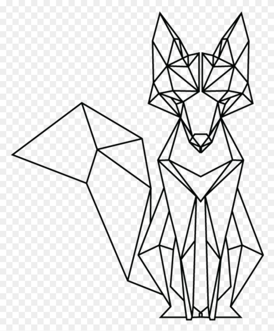 Drawing Polygon Wolf Geometric Clip