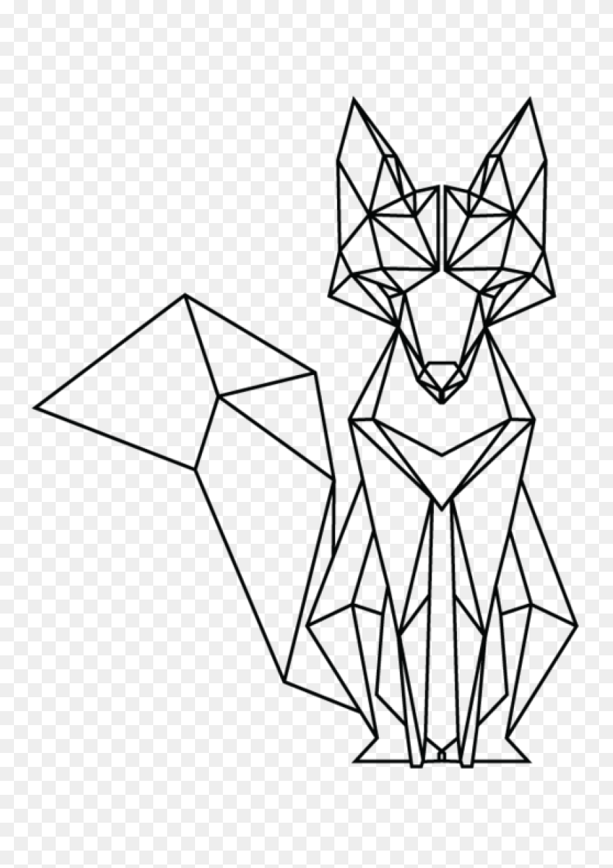 Drawing Polygon Wolf Geometric Clip