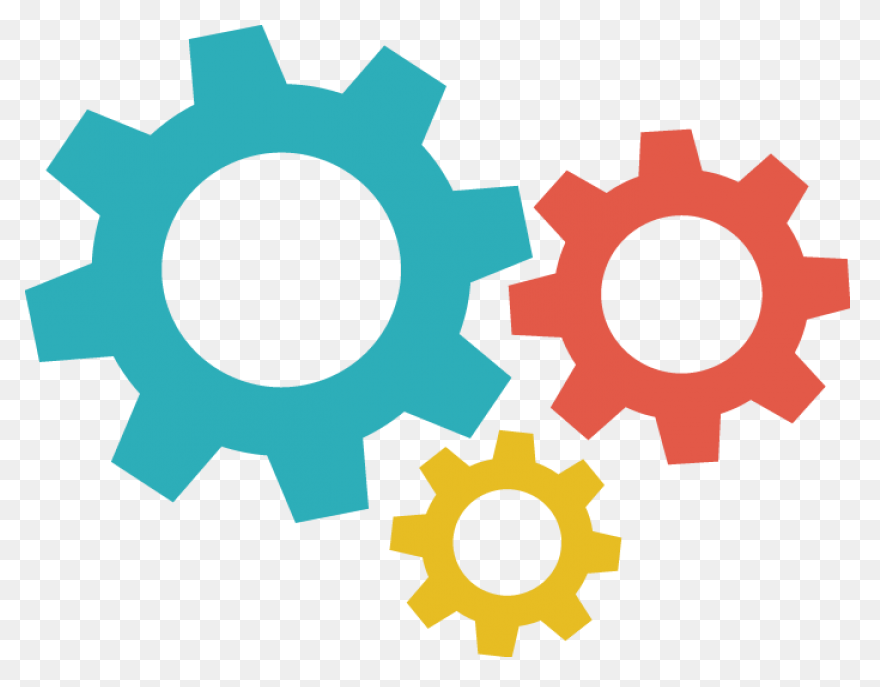 Gear Data Icon Ppt Design - Gear Icon