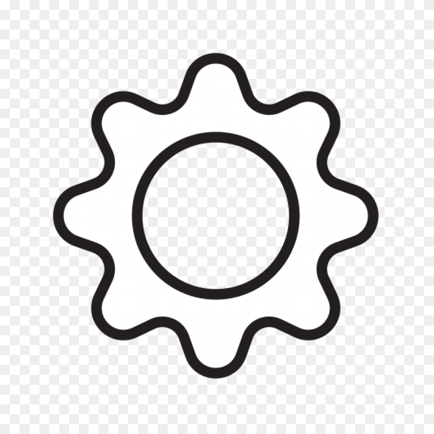 Gear Data Icon - Ppt Design Gear Ic