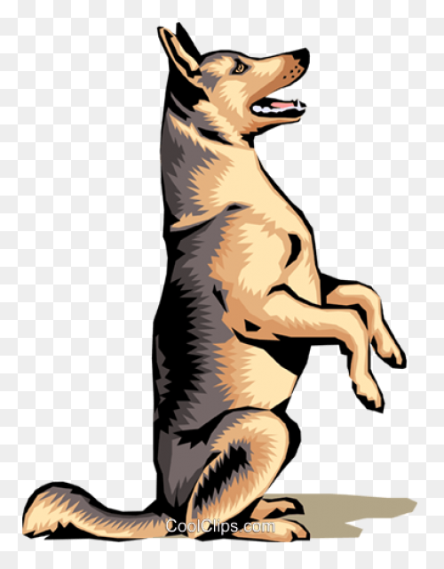 German Shepherd Clipart - Full Size