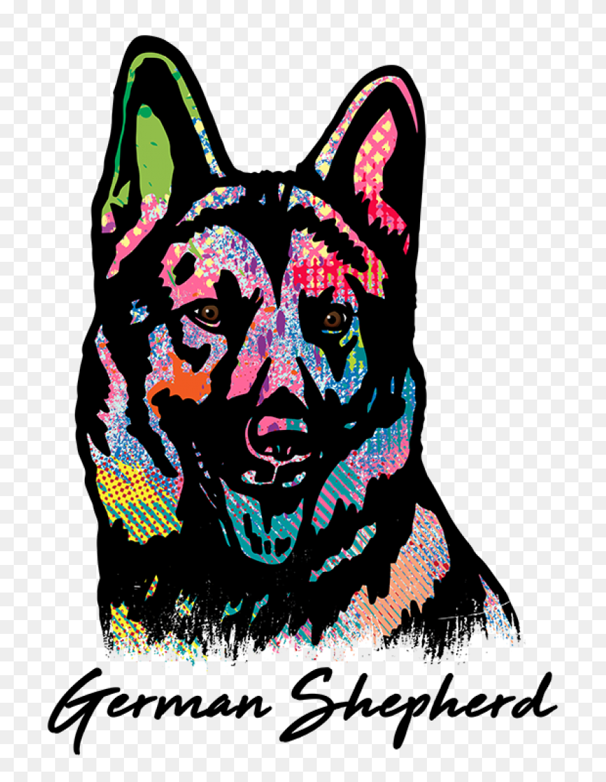 German Shepherd Clipart - Full Size