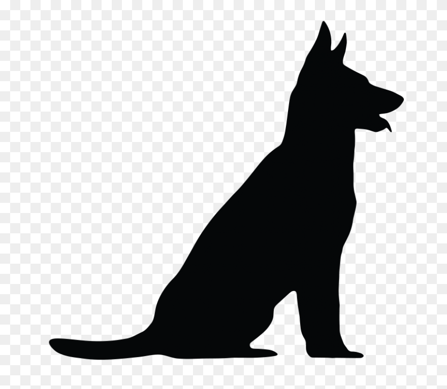 German Shepherd Clipart - Full Size