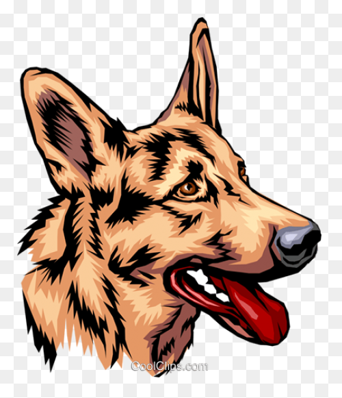 German Shepherd Clipart - Full Size