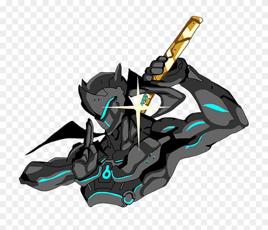 Genji Overwatch Face Mask For - Genji