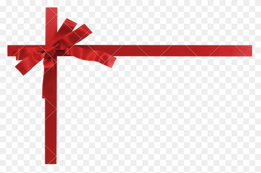 Christmas Ribbon Clipart Exclusive 