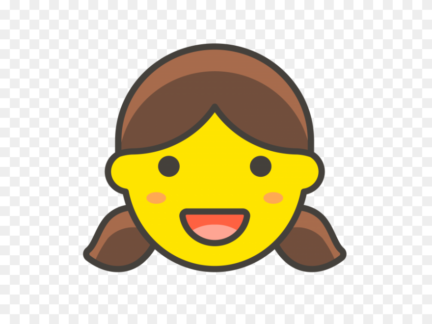 Emoji, Face, Girl, Laughing, Smile,