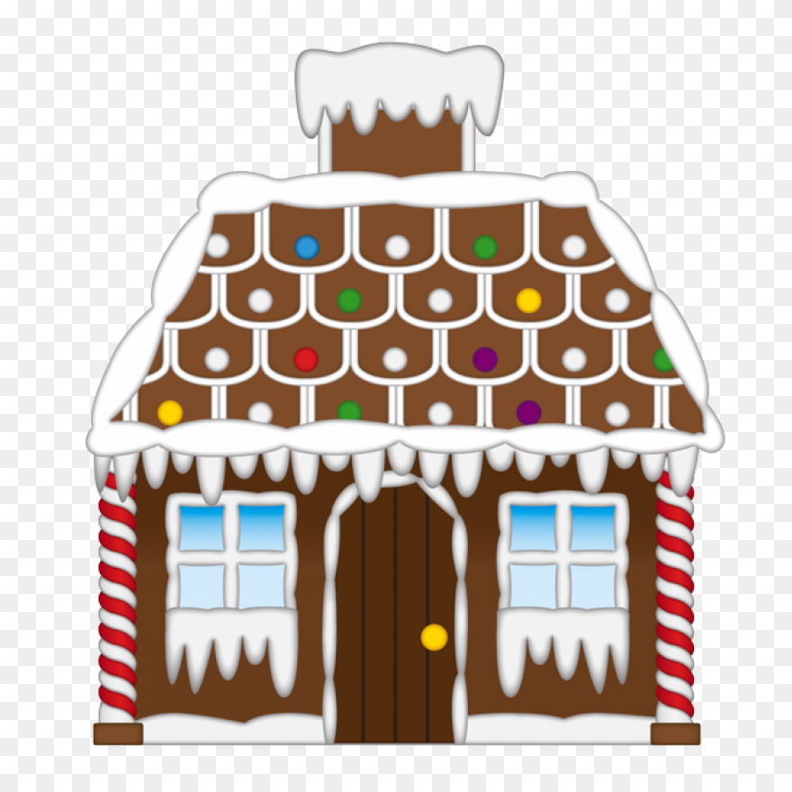 Transparent Gingerbread House Png C