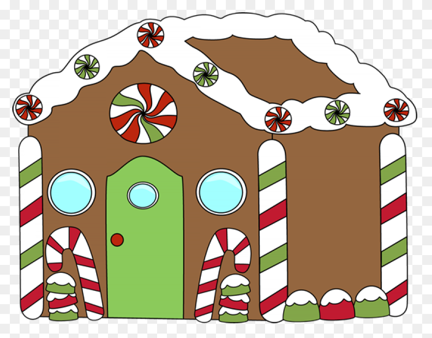 Transparent Gingerbread House Png C