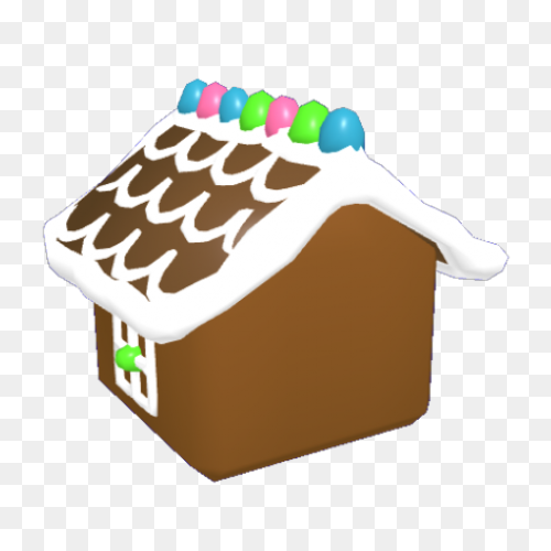 Transparent Gingerbread House Png C