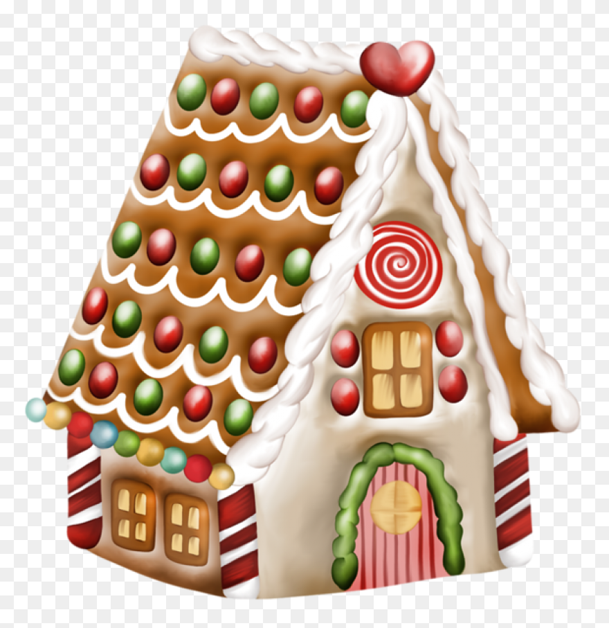  Gingerbread House Png Clipart - Gingerbread House