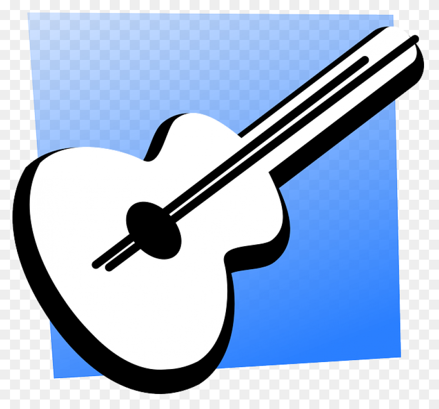 Gitar Cartoon - ClipartFlare
