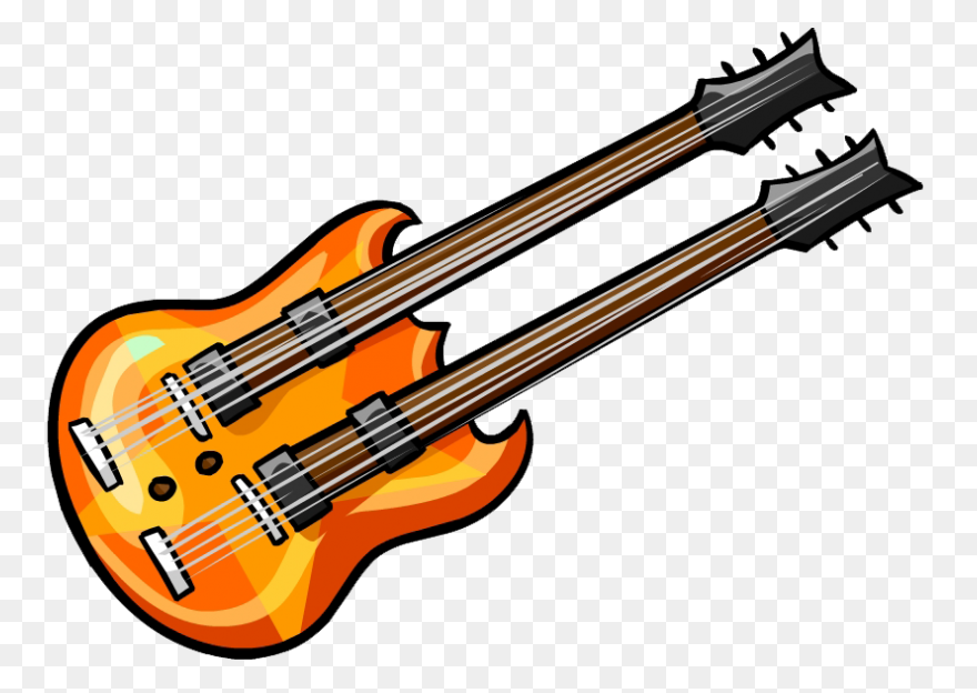 Gitar Cartoon - ClipartFlare