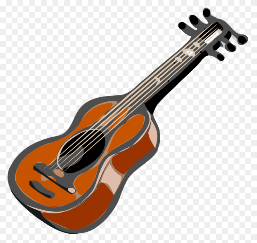 Gitar Cartoon - ClipartFlare