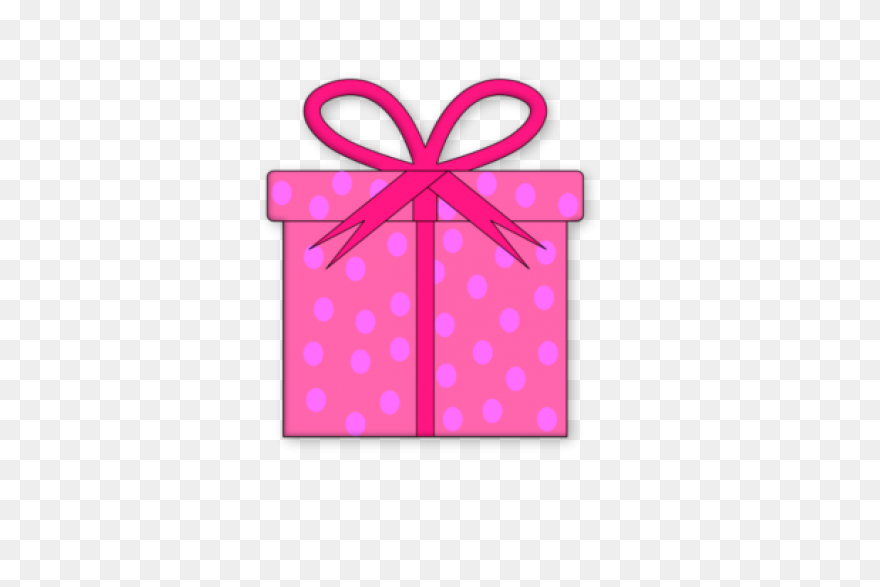 Gift Box With Blue Bow Free Clipart