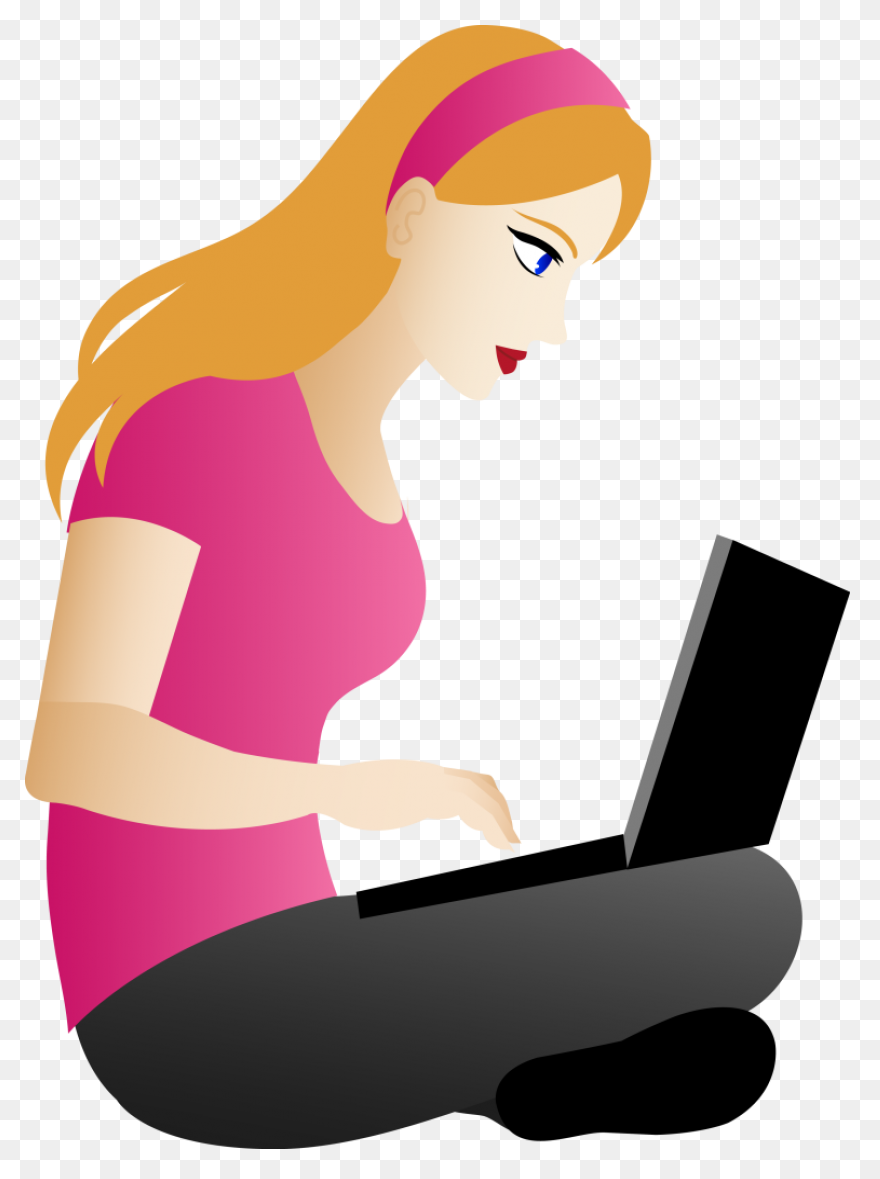 Scientist Using Laptop Computer - P
