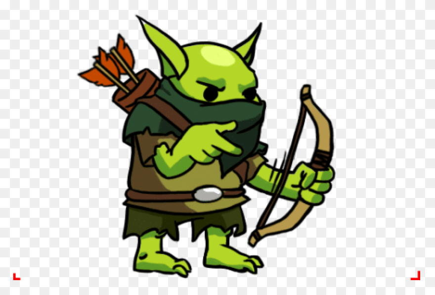Goblin With Sword Transparent Png -