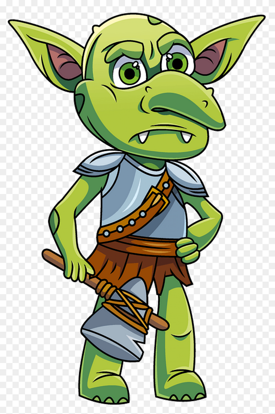 Goblin With Sword Transparent Png -