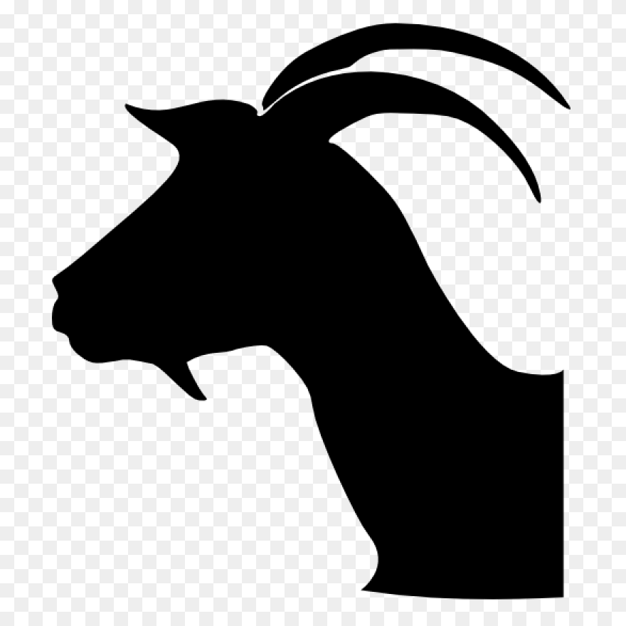 Goats Head Clipart Dairy Goat - Goa