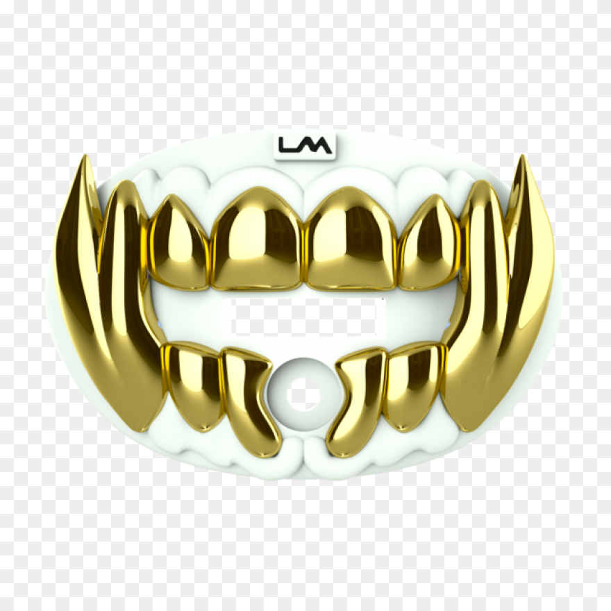 Gold Teeth Mouth Png - Gold Poster 