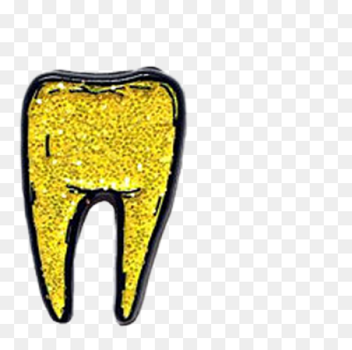 Gold Teeth Mouth Png - Gold Poster 