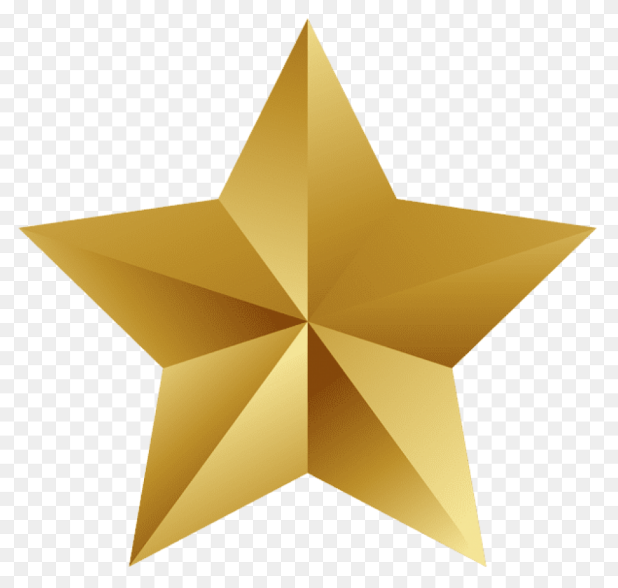 Gold Star Golden Star Clipart - Cli